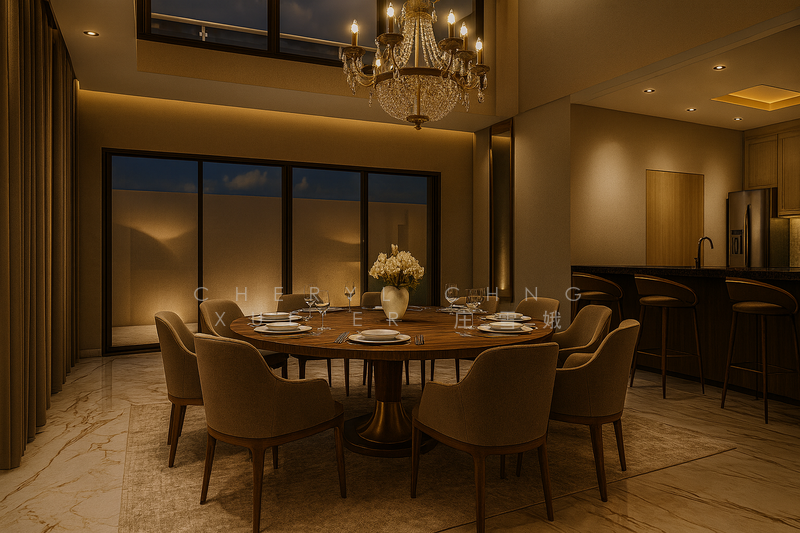 Proposed Night View Dining Area