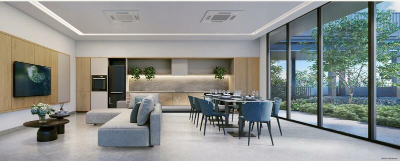 Rare new 3 bedroom dual key unit 5 min walk to Braddell MRT Condominium For Sale at S$ 3,024,000 | PropertyGuru Singapore - Dining Room