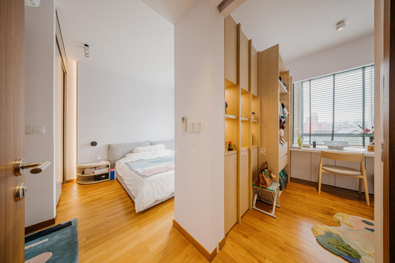 Master bedroom and wardrobe/study