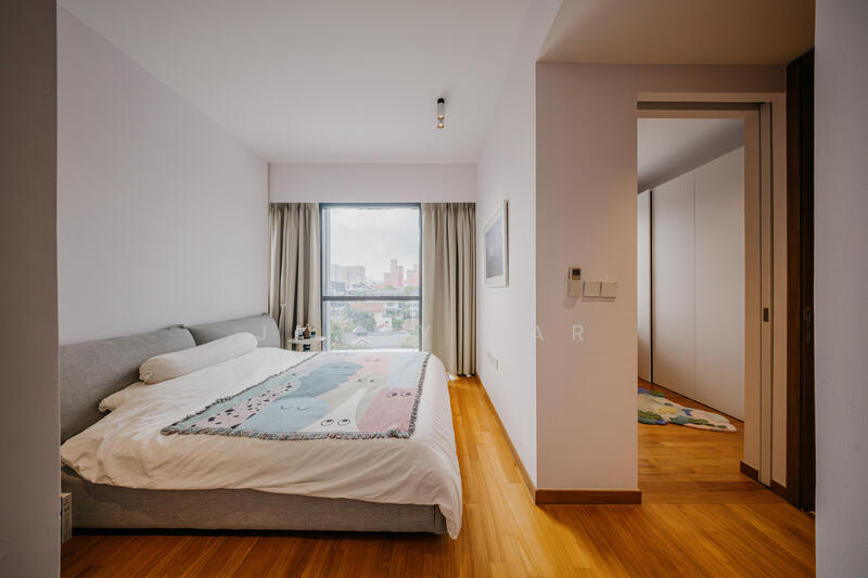 Master bedroom and wardrobe/study