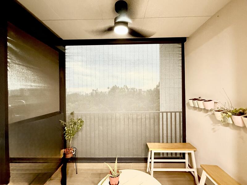 Balcony with Zipp Track Full System