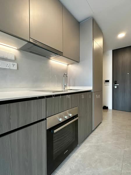 Piccadilly Grand, Northumberland Road, 1 Bedroom, 484 sqft, Condominium For Rent, by Melvin Sim, 60177698 - Kitchen - PropertyGuru.com.sg