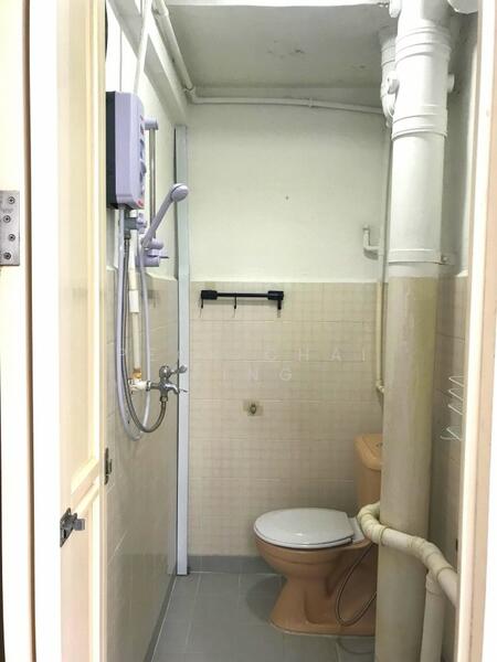Bathroom and toilet