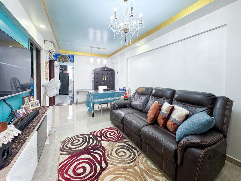 Living Room + Dining Area