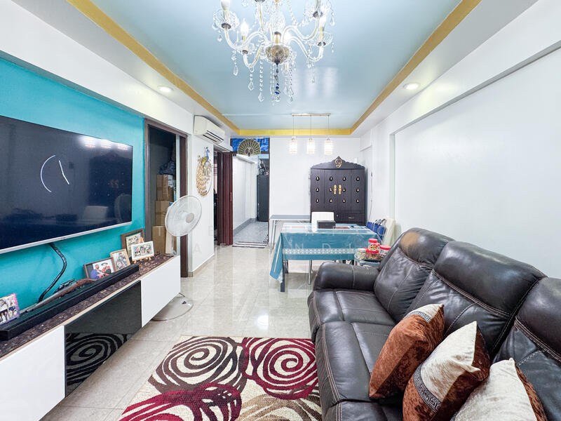 Living Room + Dining Area