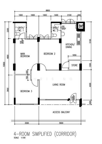 For Sale 204 Serangoon Central