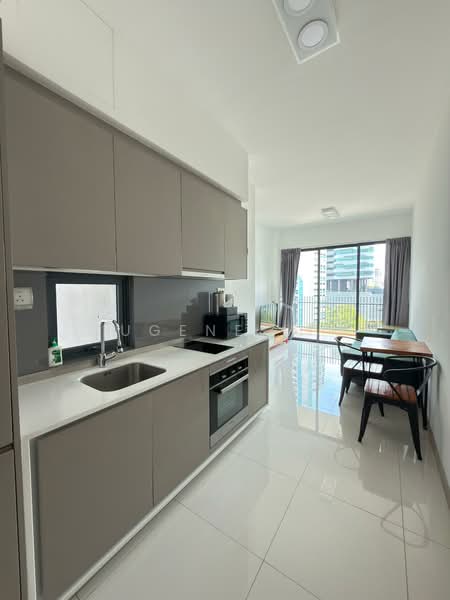 J Gateway, 2 Gateway Drive, 1 Bedroom, 474 sqft, Condominium For Rent, by Eugene Lim, 60179792 - Kitchen - PropertyGuru.com.sg