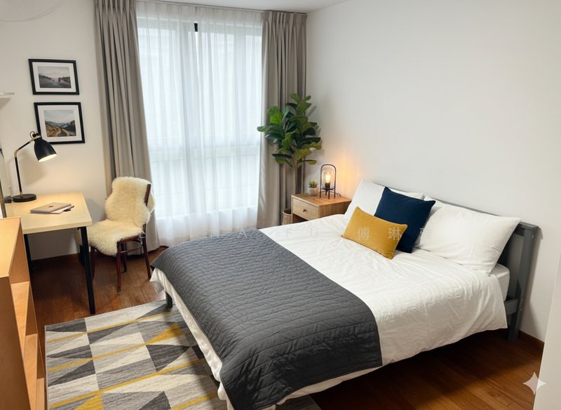 Bedroom - AI Impression