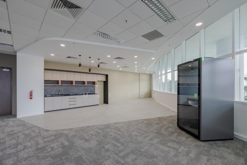 Solaris @ One-North, 1 Fusionopolis Walk, 3,446 sqft, Business / Science Park For Rent, by Max Koh, 60179928 - Kitchen - CommercialGuru.com.sg