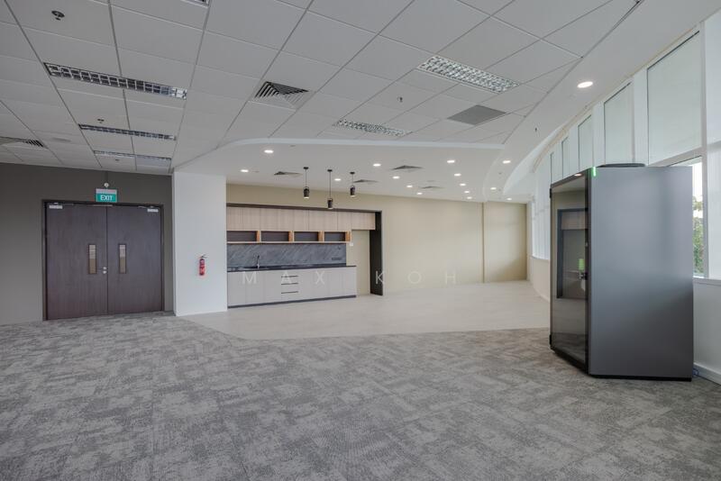 Solaris @ One-North, 1 Fusionopolis Walk, 3,446 sqft, Business / Science Park For Rent, by Max Koh, 60179928 - Kitchen - CommercialGuru.com.sg