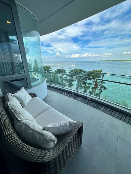 Seascape @ Sentosa Cove, 57 Cove Way, 4 Bedrooms, 4,069 sqft, Apartment For Sale, by Michele Cabasug, 60179962 - Balcony - PropertyGuru.com.sg