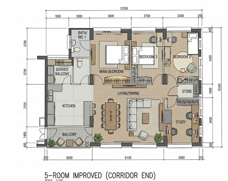 For Sale 450C Tampines Street 42