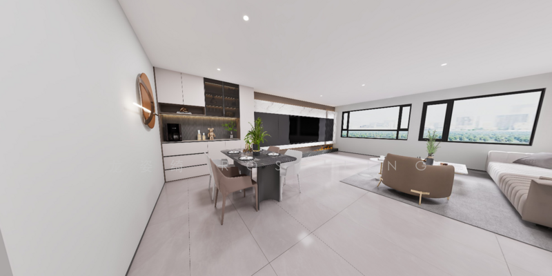 Living and Dining Area (AI Generated)