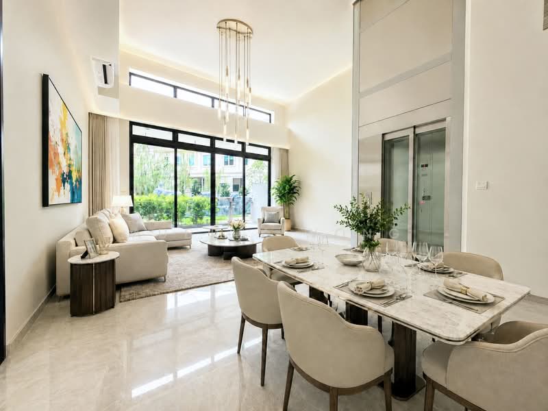 Belgravia Ace, 100 Belgravia Drive, 5 Bedrooms, 4,058 sqft, Semi-Detached House For Sale, by Audrey Wong, 60180706 - Living Room - PropertyGuru.com.sg