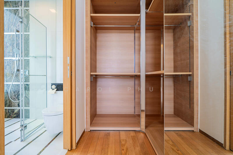 Walk-in wardrobe in Master Bedroom
