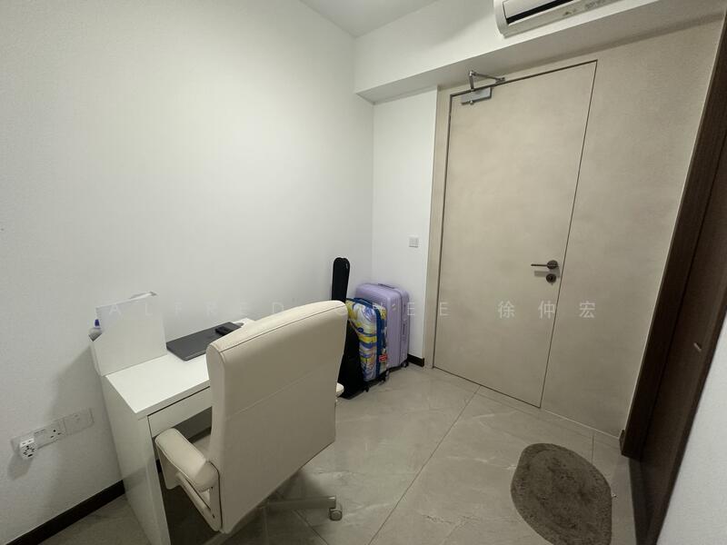 Study Room with Swing Door