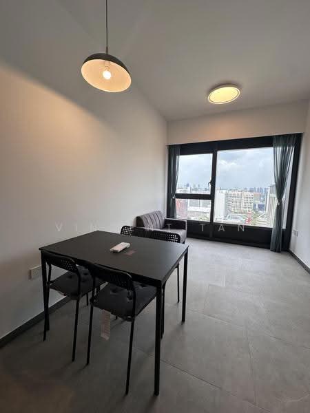 Midtown Modern, 18 Tan Quee Lan Street, Beach Road / Bugis / Rochor, 1 Bedroom, 407 sqft, Condominium For Rent, by Vincent Tan, 60180846 - Living Room - PropertyGuru.com.sg