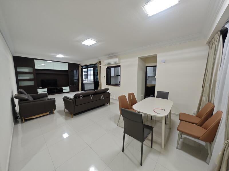 Spacious Living & Dining Room