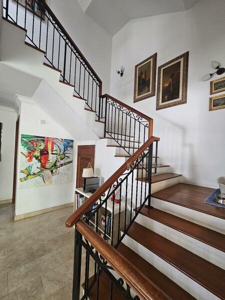 Stairway to 3 floors