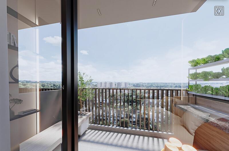 Lentor Modern, Lentor Central, Mandai / Upper Thomson, 2 Bedrooms, 732 sqft, Condominium For Rent, by John Lim Hong Kai, 60181716 - Balcony - PropertyGuru.com.sg
