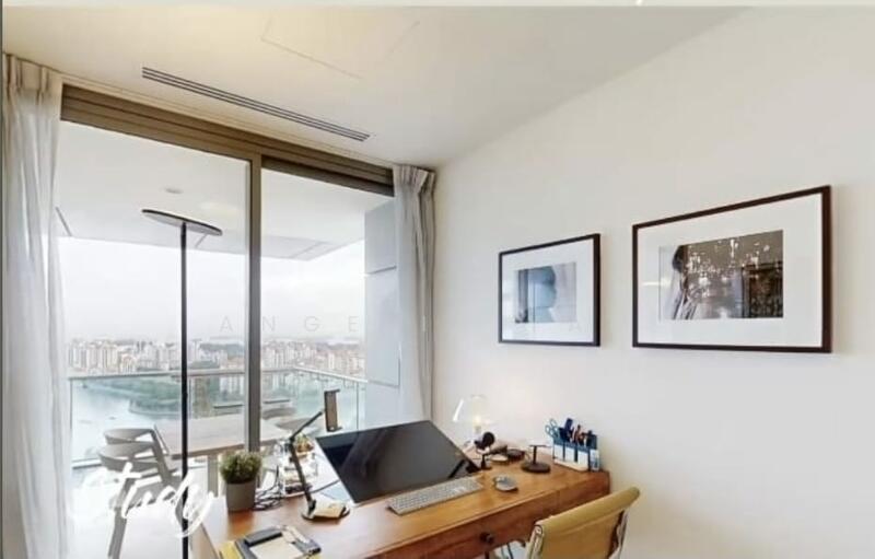 Study room with sea view