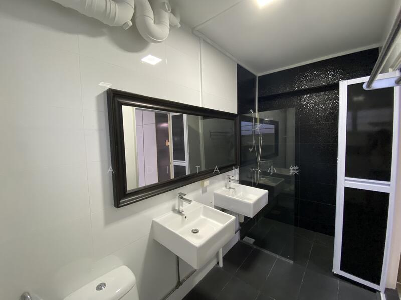 Shower area master bathroom 