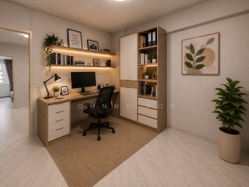 907 Jurong West Street 91, 907 Jurong West Street 91, 4 Bedrooms, 1,313 sqft, HDB Flat For Sale, by Johnny Poh, 60182671 - Common Bedroom 3 / Study Room - PropertyGuru.com.sg