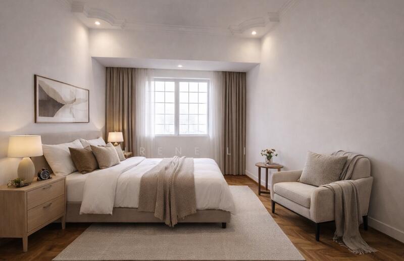 Artist impression of Master bedroom