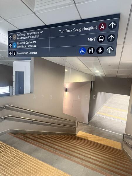 New underpass to Novena MRT