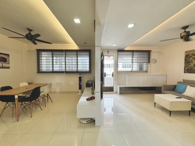 Living Room and Dining Area