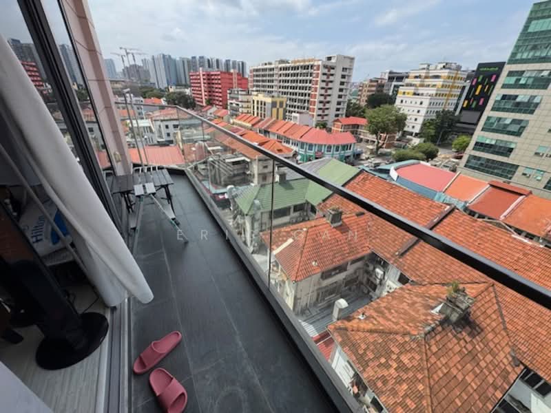 Treasures @ G19, 33 Lorong 19 Geylang, Eunos / Geylang / Paya Lebar, 1 Bedroom, 452 sqft, Condominium For Sale, by Eric Gan, 60183629 - Balcony at Living Room - PropertyGuru.com.sg