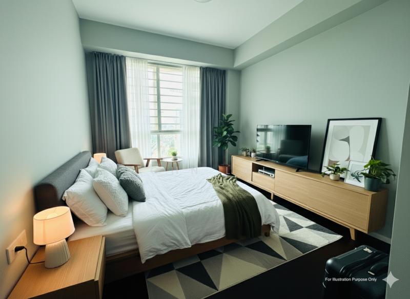 Common Bedroom - AI Render