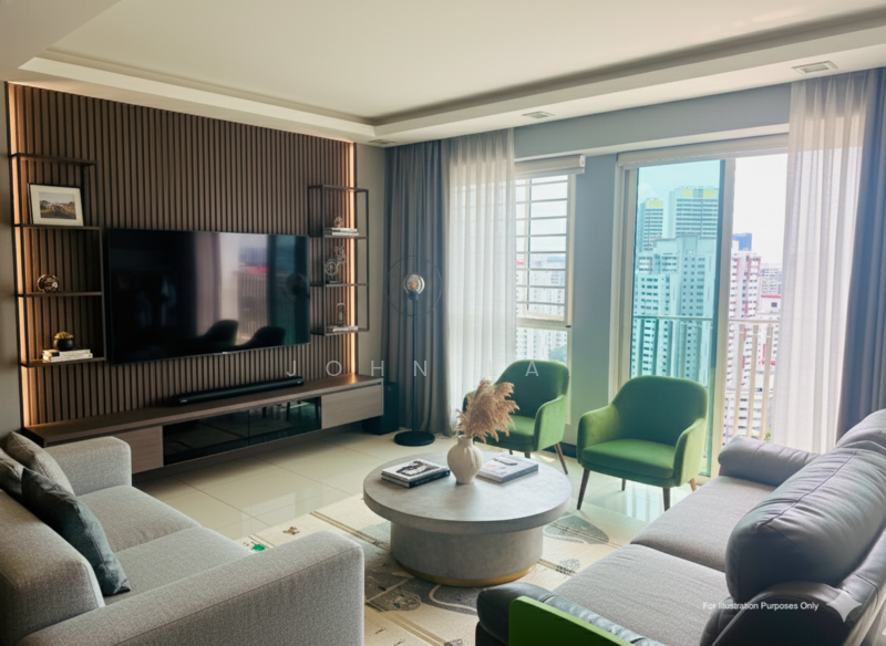 Living Room - AI Render