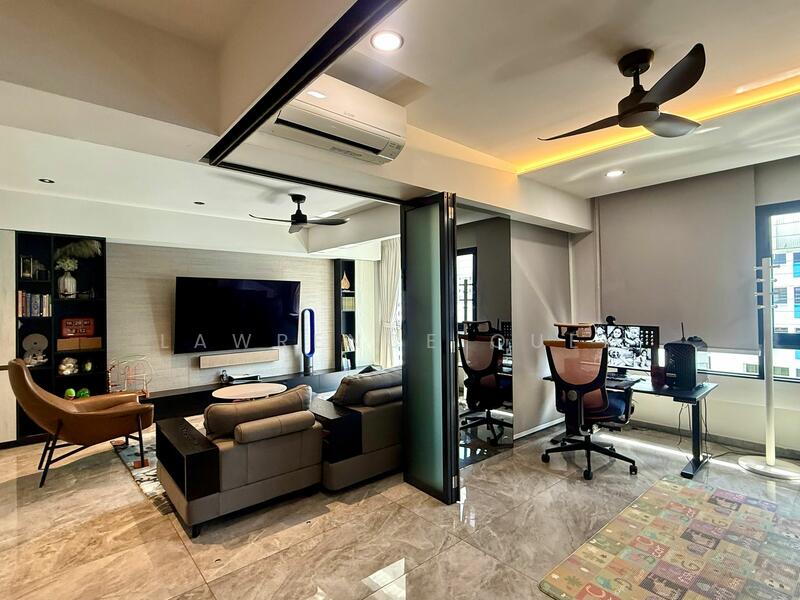 Living Room and Study Room