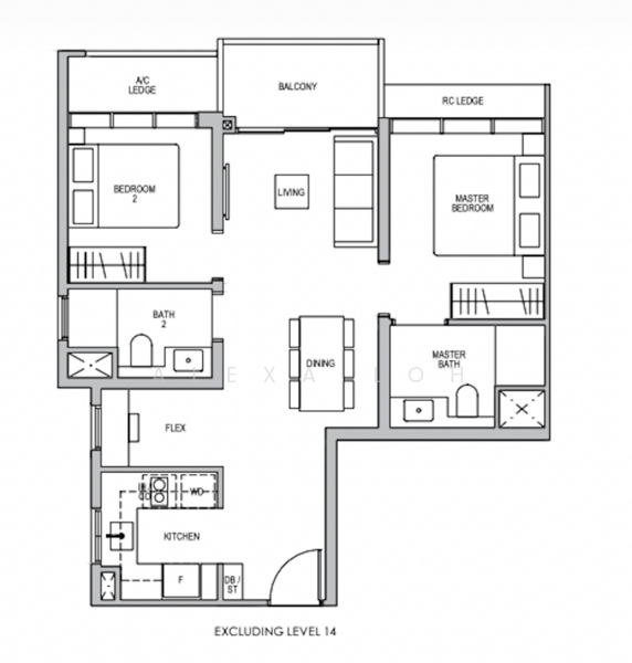 Lentor Modern, 7 Lentor Central, 2 Bedrooms, 732 sqft, Condominium For Sale, by Alexa Loh, 60184547 - PropertyGuru.com.sg