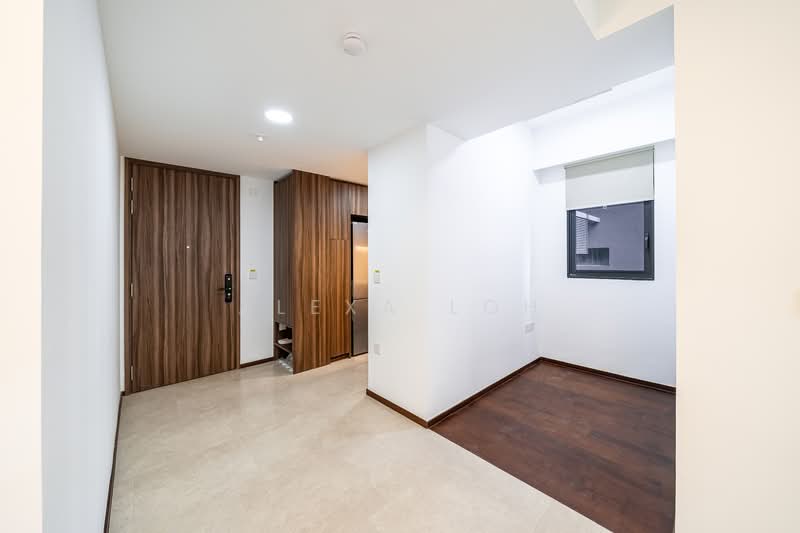 Lentor Modern, 7 Lentor Central, 2 Bedrooms, 732 sqft, Condominium For Sale, by Alexa Loh, 60184547 - Entrance Corridor - PropertyGuru.com.sg