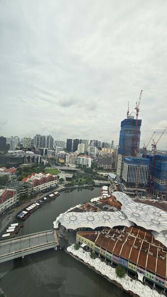 The Central, 6 Eu Tong Sen Street, 872 sqft, Office For Sale, by Sheena Lim B P, 60184552 - View from the office - CommercialGuru.com.sg