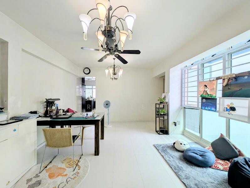 Nicely renovated living room