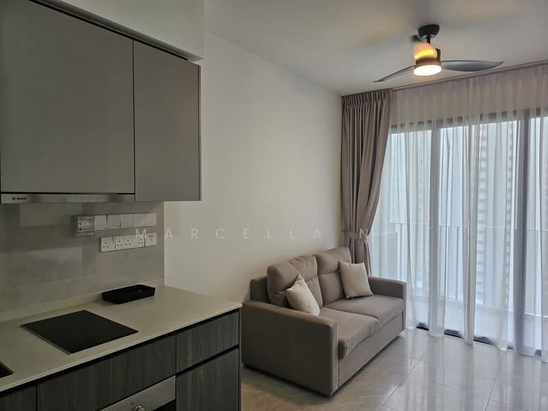 Piccadilly Grand, Northumberland Road, 1 Bedroom, 517 sqft, Condominium For Rent, by Marcella Ng, 60185065 - Living Room - PropertyGuru.com.sg