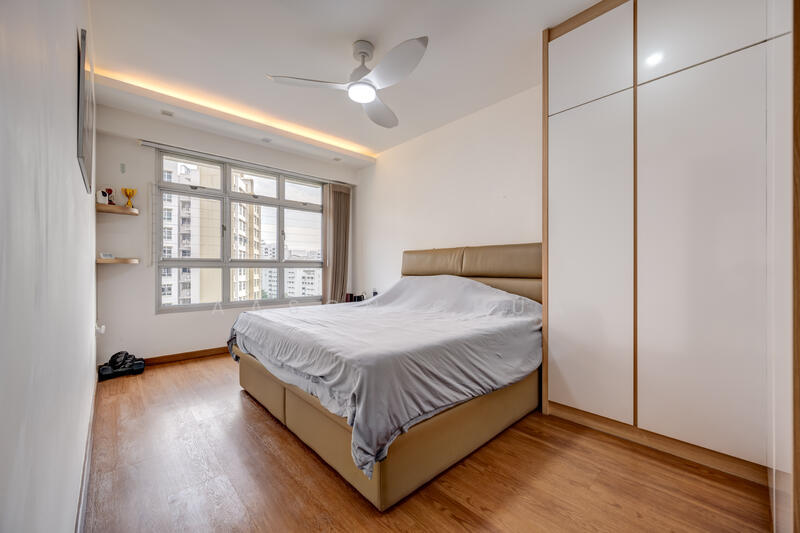 Master Room with Ceiling Fan