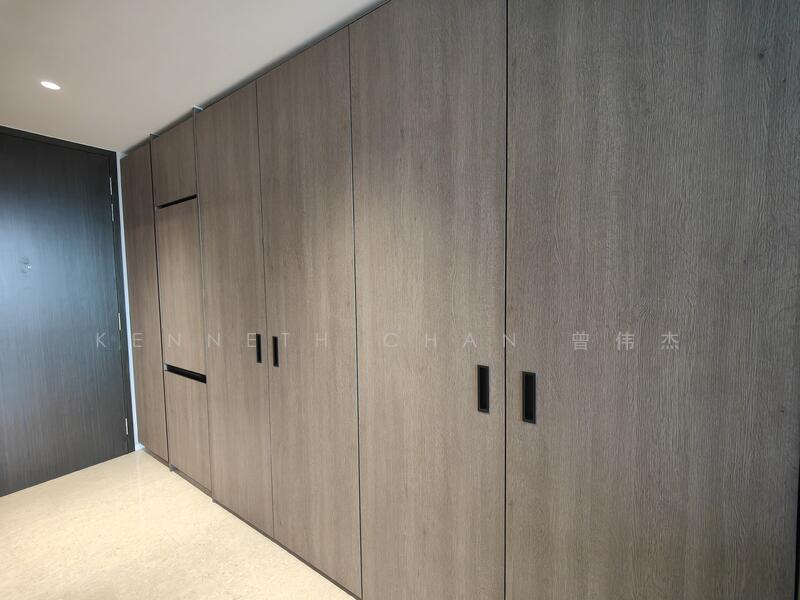 Kitchen with Sliding Doors