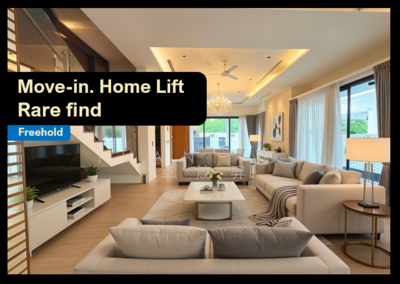 For Sale - M0VE-IN CONDITION SEMI DETACHED WITH HOME LIFT