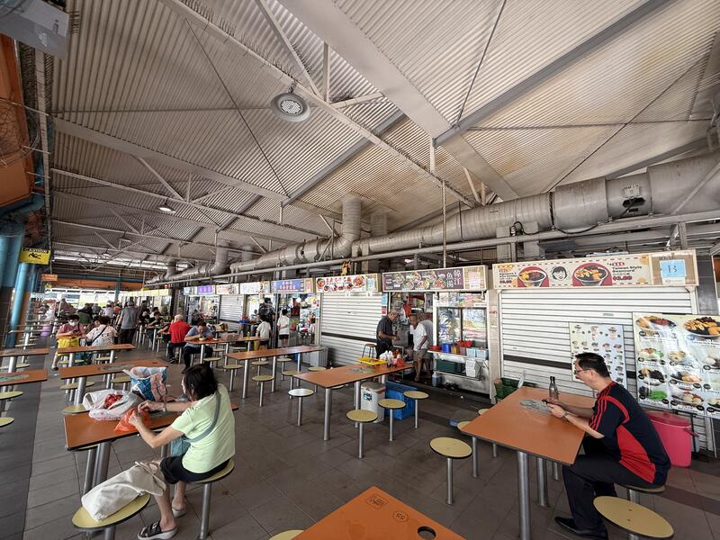 Nearby hawker center