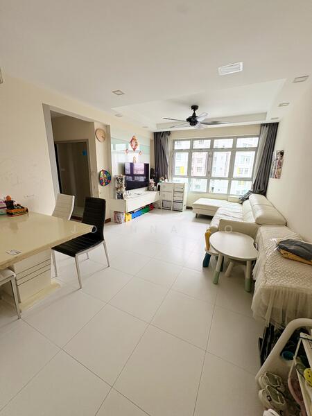 Living and dining area