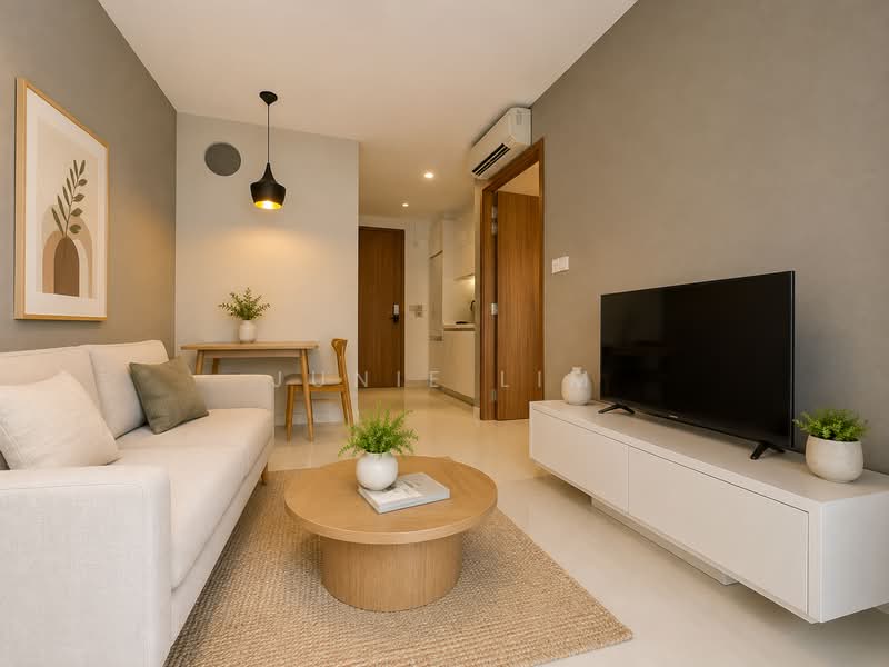 RV Edge, 2 Shanghai Road, 1 Bedroom, 420 sqft, Condominium For Sale, by Junie Lim, 60187245 - Living Room - PropertyGuru.com.sg