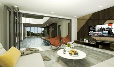 For Sale - ⭐️⭐️LANDED7772@ Brand New wide frontage Semi D with lift | Bayshore MRT