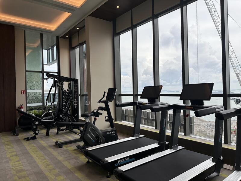 Gym with a view