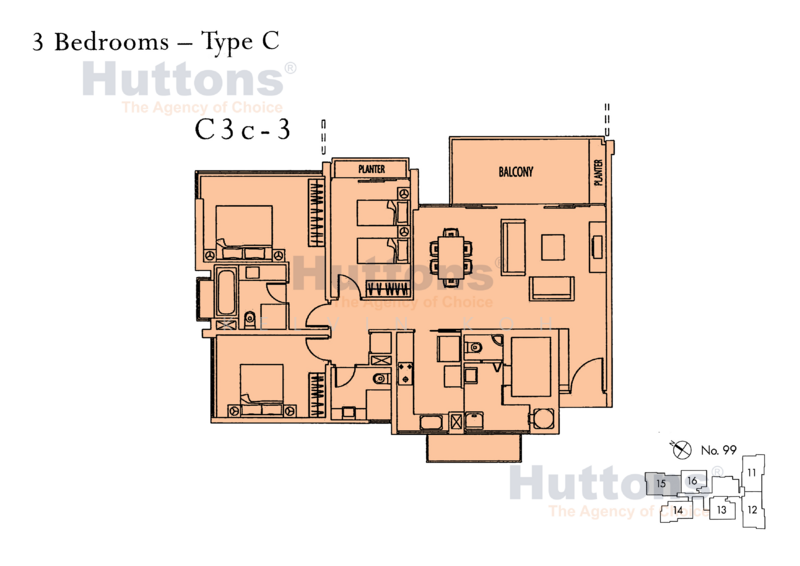 Rivergate, 99 Robertson Quay, 3 Bedrooms, 1,500 sqft, Condominium For Rent, by Kelvin Koh, 60187603 - PropertyGuru.com.sg