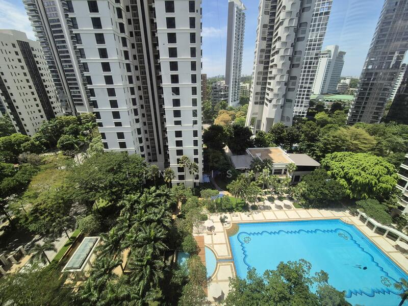 180 Panoramic Pool View from Master Room