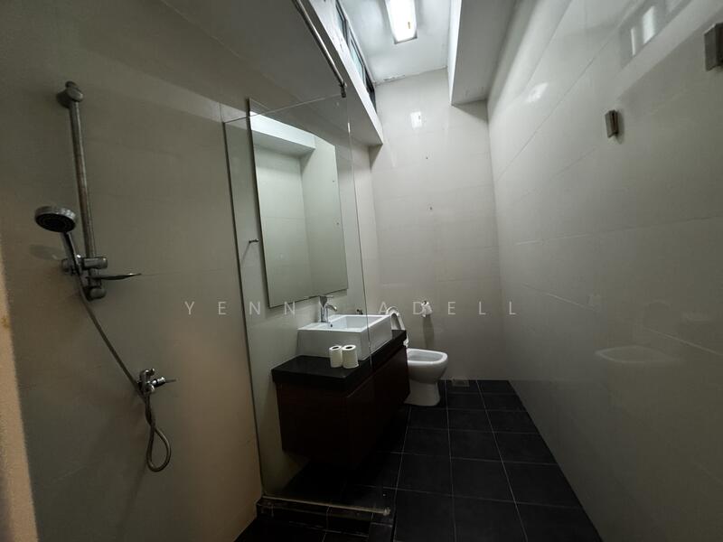 Common bathroom at basement